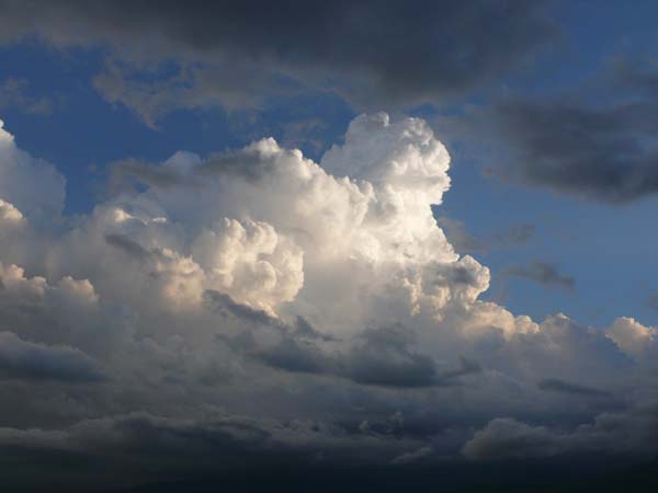Wolkenformationen in den Drakensbergen