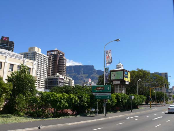 Blick auf den Tafelberg - Cape Town