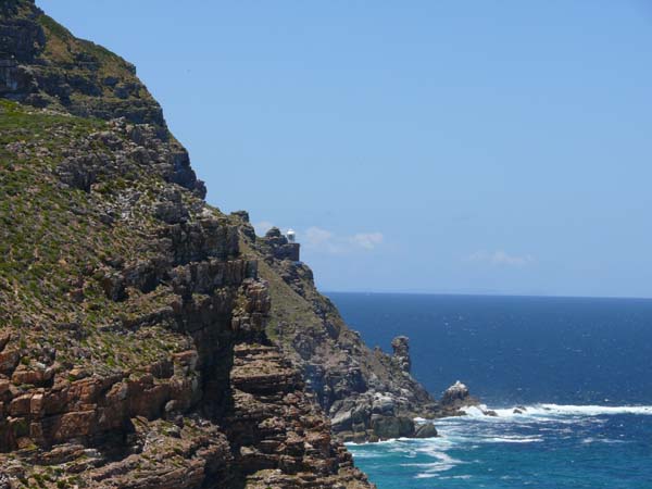 Steile Felsklippen - Cape Point