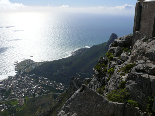 Ausblick vom Tafelberg