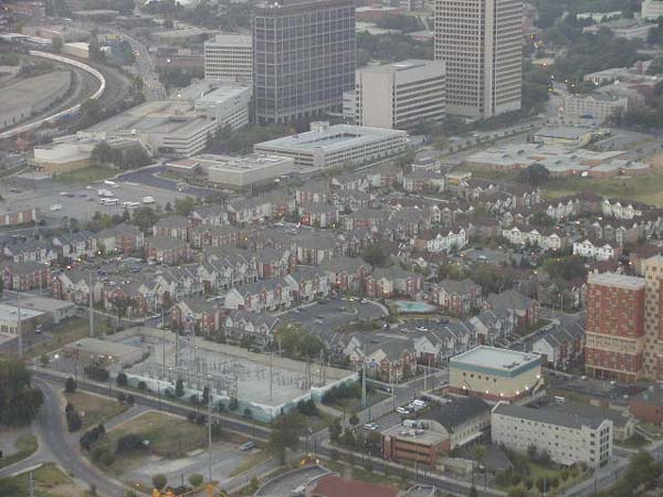 Das Olympische Dorf  in Atlanta - Westin Peachtree Plaza