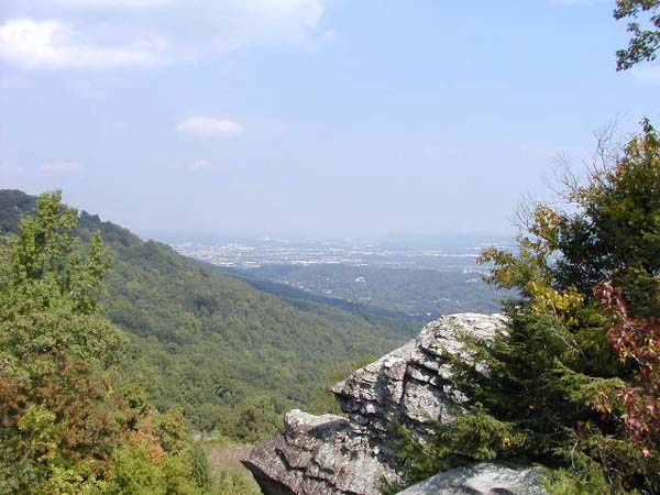 Ausblick aus Rock City - Chattanooga (TN)