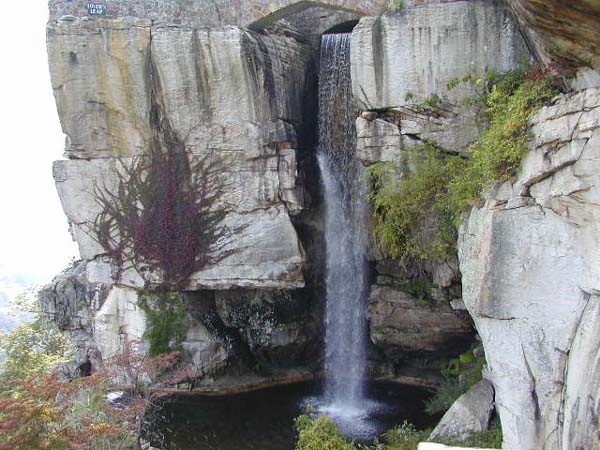Wasserfall in Rock City - Chattanooga (TN)