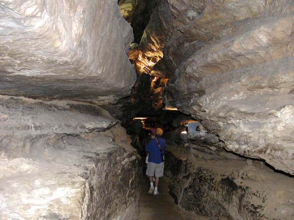 Die Ruby Falls - eine Höhle in Chattanooga